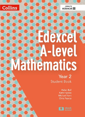 Book cover for Edexcel A Level Mathematics Student Book Year 2
