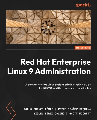 Book cover for Red Hat Enterprise Linux 9 Administration