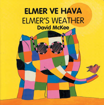 Book cover for Elmer's Weather (English-Turkish)