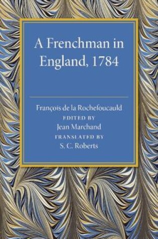 Cover of A Frenchman in England 1784