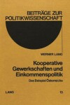 Book cover for Kooperative Gewerkschaften Und Einkommenspolitik