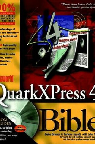 Cover of "Macworld" QuarkXPress 4 Bible