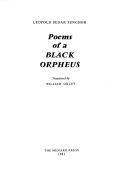 Book cover for Poems of a Black Orpheus