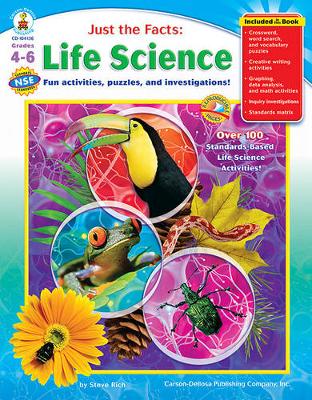 Book cover for Just the Facts: Life Science, Grades 4 - 6