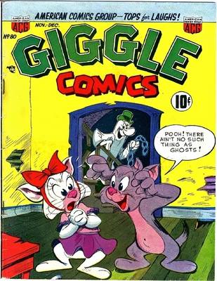 Book cover for Giggle Comics Number 80 Humor Comic Book