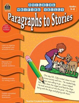 Book cover for Paragraphs to Stories