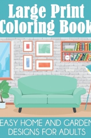 Cover of Large Print Coloring Book