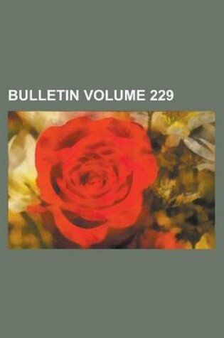 Cover of Bulletin Volume 229