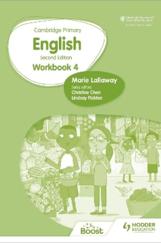 Cover of Cambridge Primary English Workbook 4 Second Edition