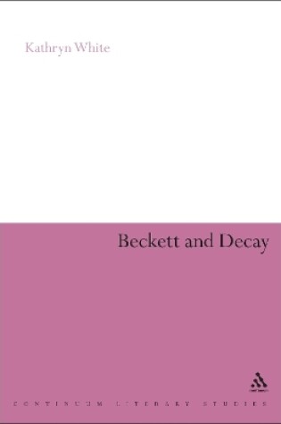 Cover of Beckett and Decay