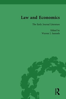 Book cover for Law and Economics Vol 1