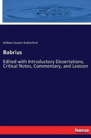 Cover of Babrius