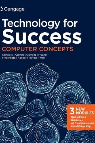 Cover of Mindtap for Campbell/Ciampa/Clemens/Freund/Frydenberg/Hooper/Ruffolo's Technology for Success: Computer Concepts, 1 Term Printed Access Card