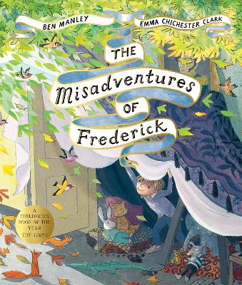 Book cover for The Misadventures of Frederick