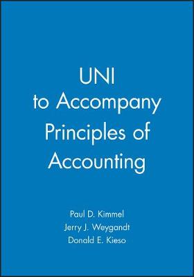 Book cover for Uni to Accompany Principles of Accounting, 1e