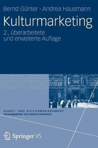 Cover of Kulturmarketing