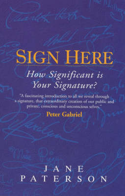 Book cover for Sign Here