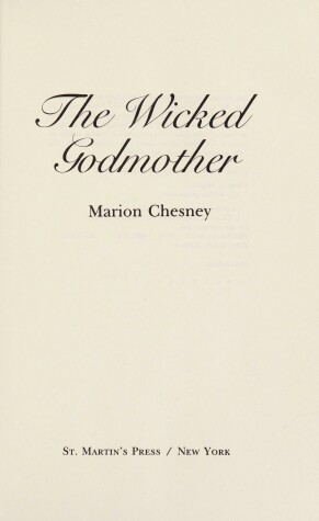 Book cover for The Wicked Godmother