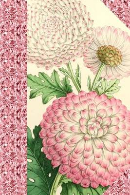 Book cover for Vintage Pink Chrysanthemums Flower Journal