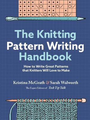 Book cover for The Knitting Pattern Writing Handbook