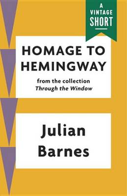 Book cover for Homage to Hemingway