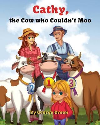 Book cover for Cathy, The Cow who Couldn't Moo