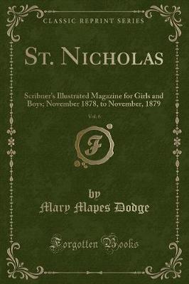 Book cover for St. Nicholas, Vol. 6