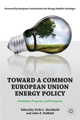 Cover of Toward a Common European Union Energy Policy