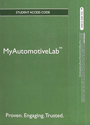 Book cover for NEW MyLab Automotive without Pearson eText -- Access Card