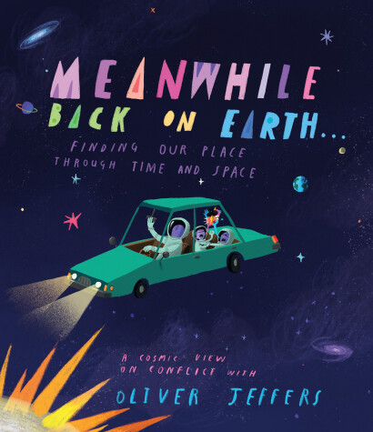 Book cover for Meanwhile Back on Earth . . .