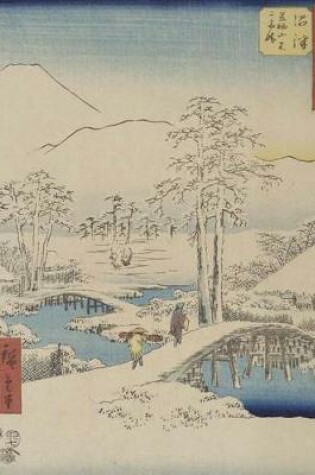 Cover of Mt. Fuji and Mr. Ashigara from Numazu, Ando Hiroshige. Blank Journal