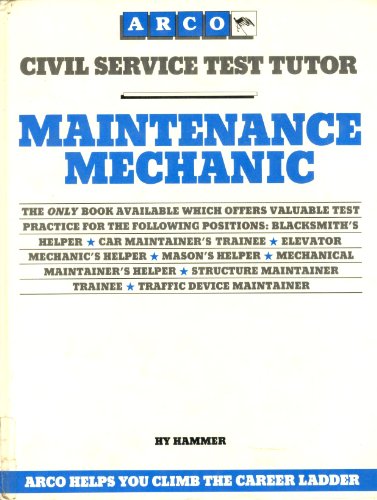 Book cover for Maintenance Mechanic