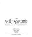 Book cover for The White Mountains: Place and Perceptions