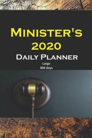 Cover of Ministers 2020 Daily Planner Large