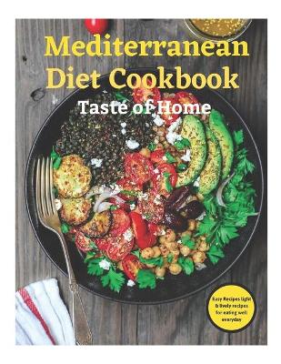 Book cover for Mediterranean Diet Cookbook Taste of Home