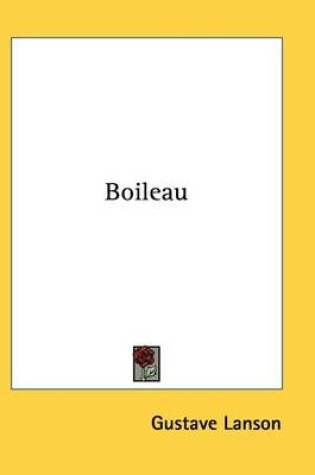 Cover of Boileau