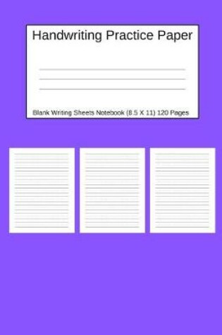 Cover of Handwriting Practice Paper