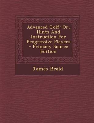 Book cover for Advanced Golf