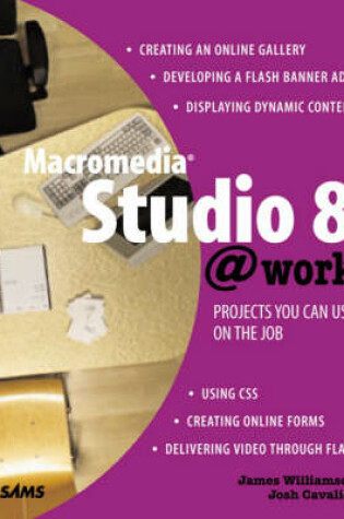 Cover of Macromedia Studio 8 @work
