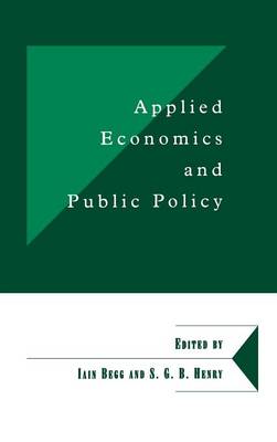 Book cover for Applied Economics and Public Policy