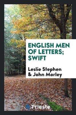 Book cover for English Men of Letters; Swift