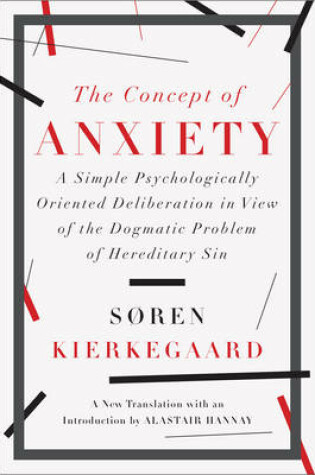 Cover of The Concept of Anxiety
