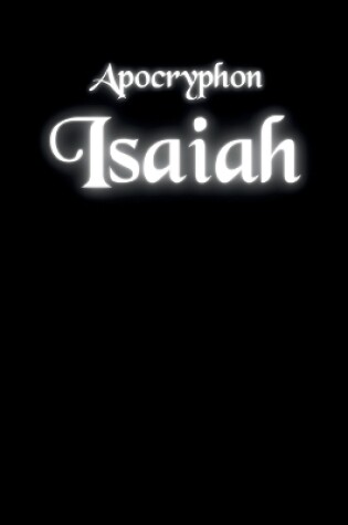 Cover of Apocryphon Isaiah