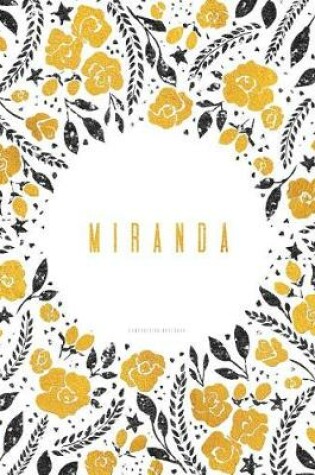 Cover of Miranda. Composition Notebook