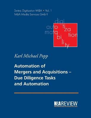 Book cover for Automation of Mergers and Acquisitions