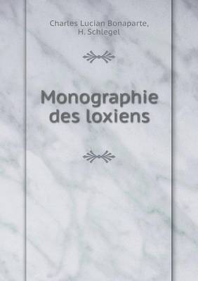 Book cover for Monographie des loxiens
