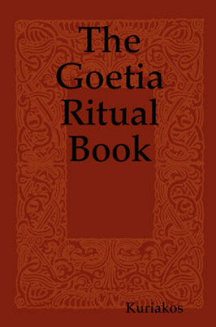 Cover of The Goetia Ritual Book