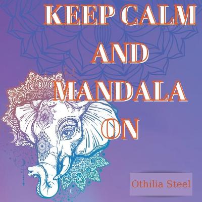 Book cover for Mandala Coloring Book for Adults