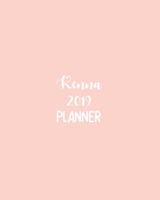 Book cover for Kenna 2019 Planner