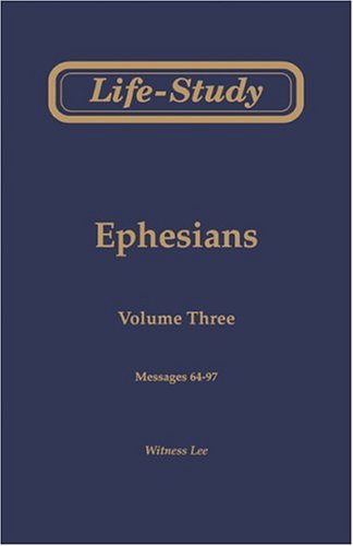 Book cover for Life-Study of Ephesians
